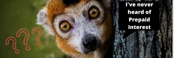 Prepaid Interest on a business loan