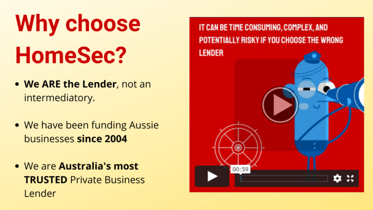 Why Choose HomeSec Business Finance