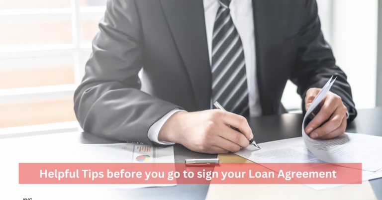 Your Checklist for Signing Loan Contracts